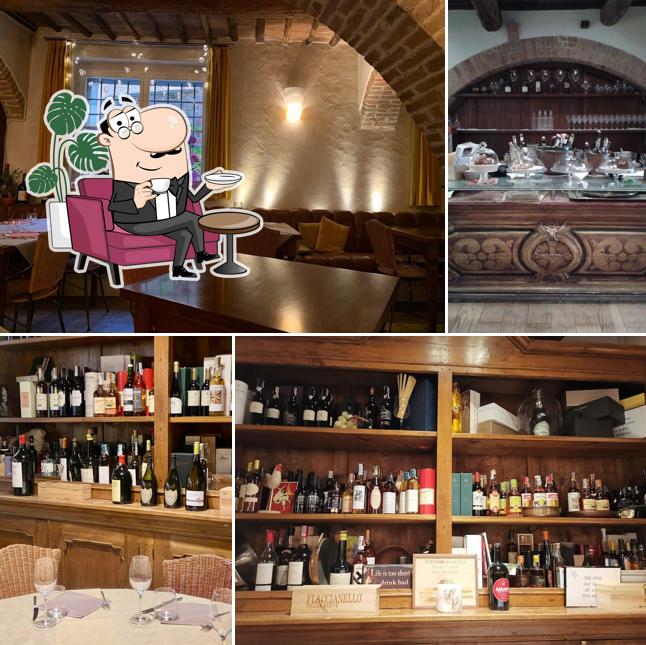 Gli interni di Compagnia dei Vinattieri