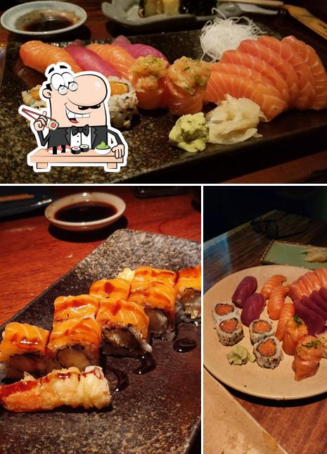Presenteie-se com sushi no Nagayama consolação