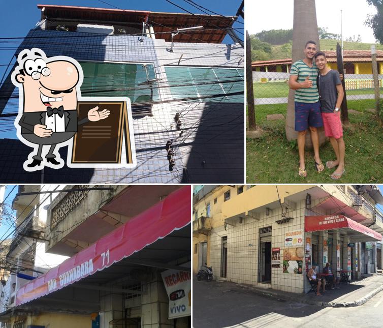 O exterior do Bar Guanabara