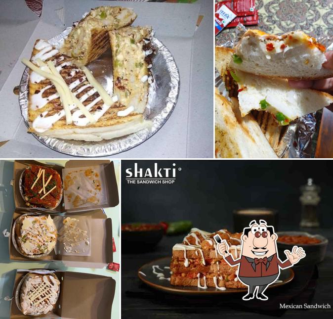 Food at Shakti The Sandwich Shop