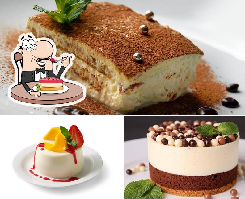 Restaurante La Toscana" offers a range of sweet dishes
