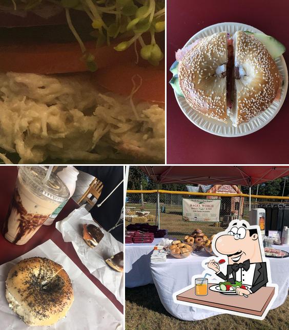 Bagel World, 246 Newbury St in Peabody Restaurant menu and reviews