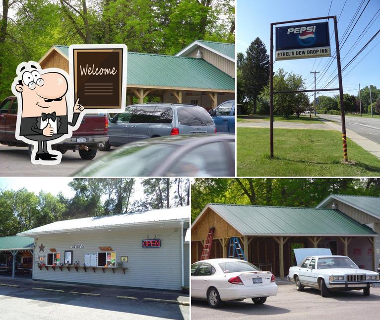 Ethel's Dew Drop Inn in Willsboro Restaurant menu and reviews