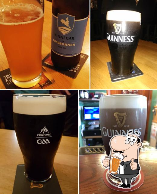 The White Harte offers a selection of beers