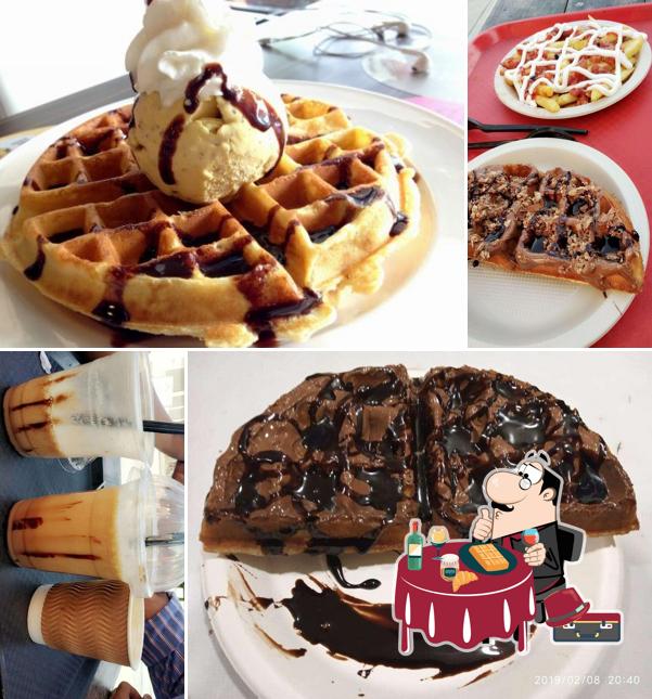 Waffles at Cafe 93