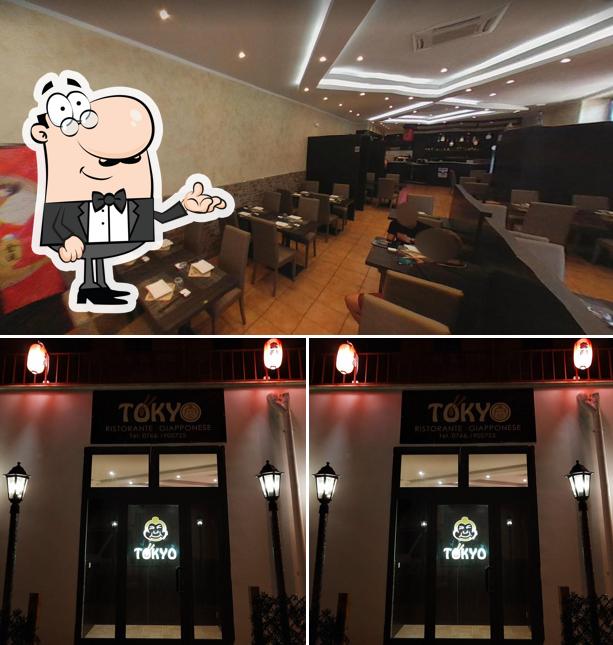 Gli interni di Tokyo Ristorante Giapponese Civitavecchia