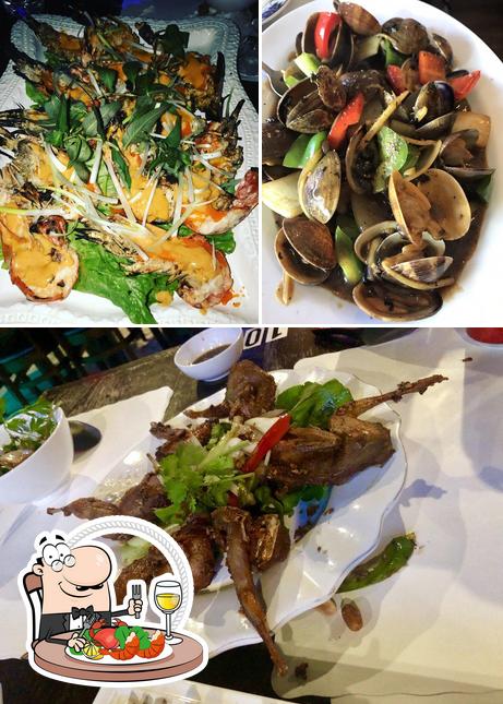 Get seafood at Tửu Quán Restaurant