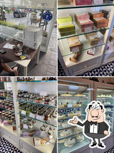 Gli interni di Pasticceria Sal De Riso