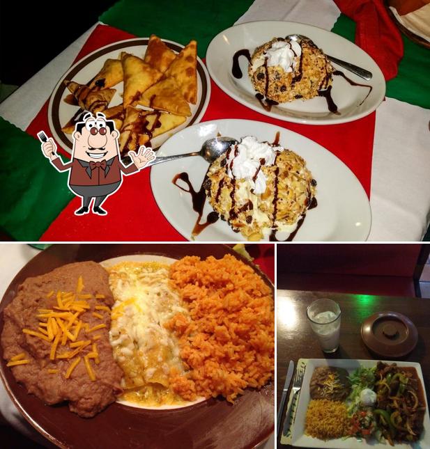 Food at Gringada Mexican Restaurant