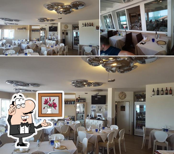 Die Inneneinrichtung von Ristorante Il Timone