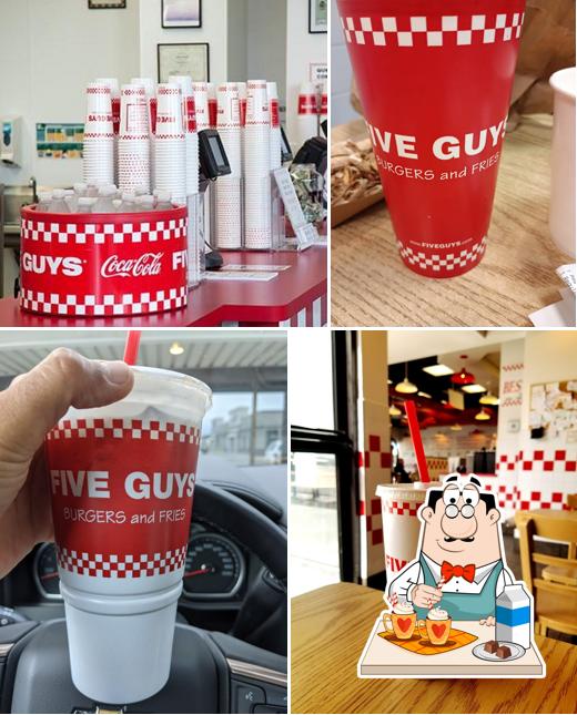 Profitez d'un verre à Five Guys