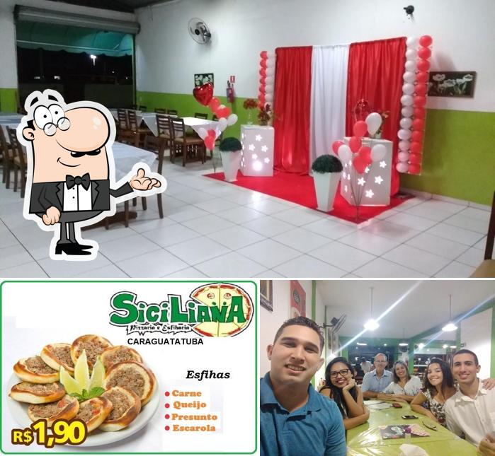 A Pizzaria Siciliana se destaca pelo interior e comida