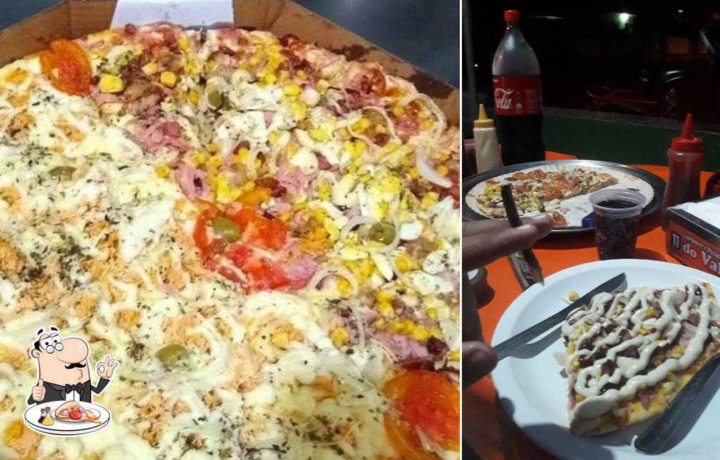 Experimente pizza no Ana e Val Lanchonete e Pizzaria