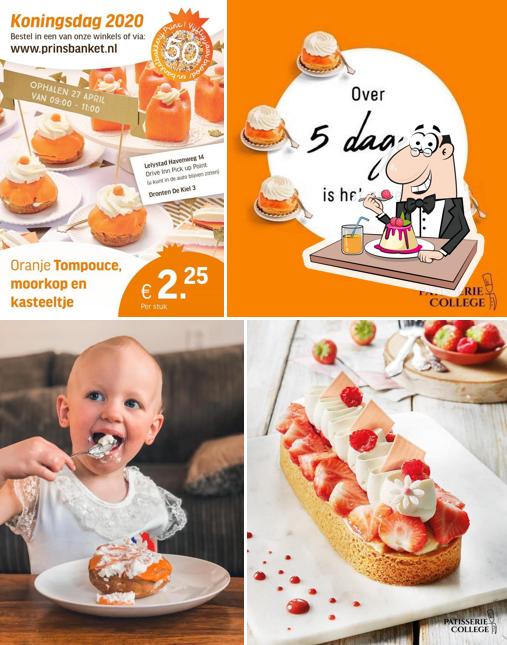 "Brood- & Banketbakkerij Prins" представляет гостям большой выбор десертов