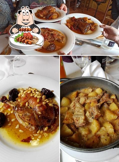 Comida en Restaurant La Garrofa