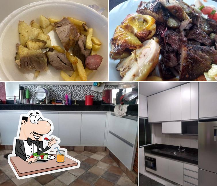 O Restaurante e Churrascaria Evaristo se destaca pelo comida e interior