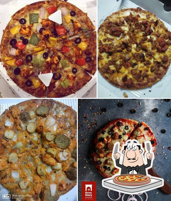 Get pizza at Oven Story Pizza