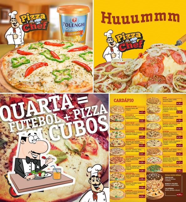 Comida em Pizza do Chef Delivery CG