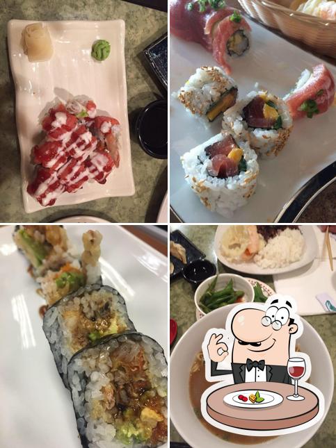 Food at Hinomaru Sushi