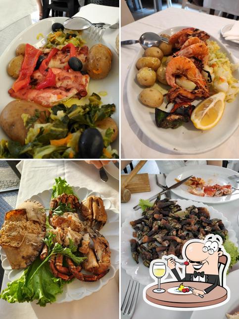 Еда в "Restaurante Marisqueira Serpa Pinto"