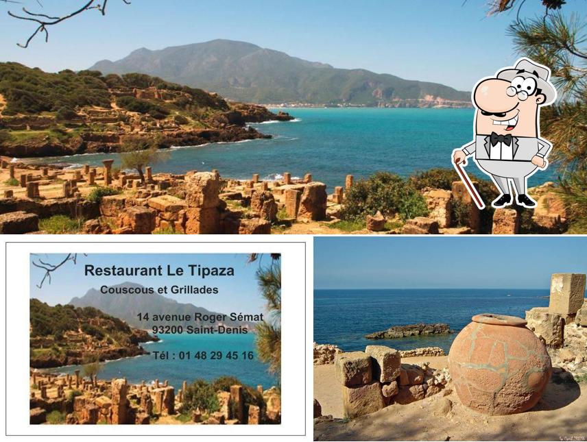 L'extérieur de Restaurant Le Tipaza