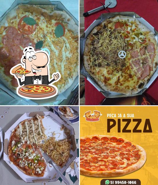 Escolha pizza no Flash Pizza Delivery