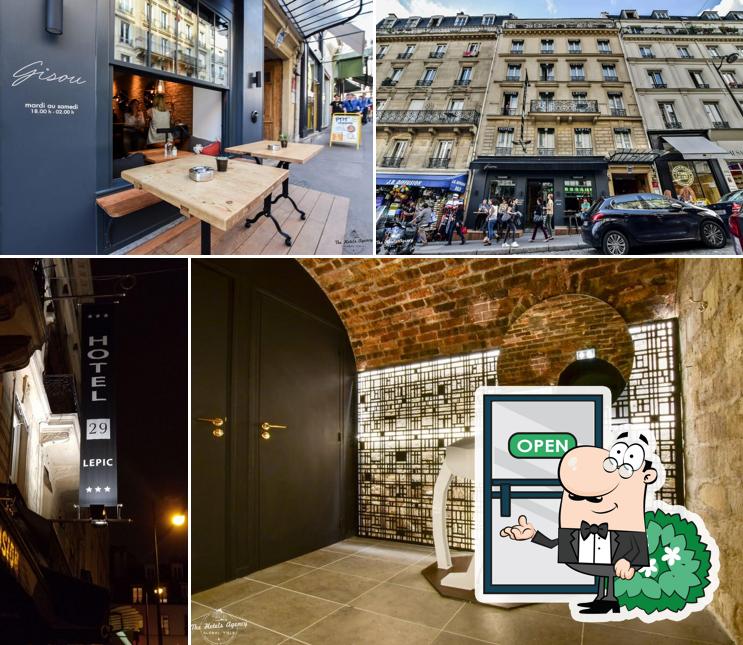 Jetez un coup d’œil à quoi ressemble Gisou Montmartre à l'extérieur