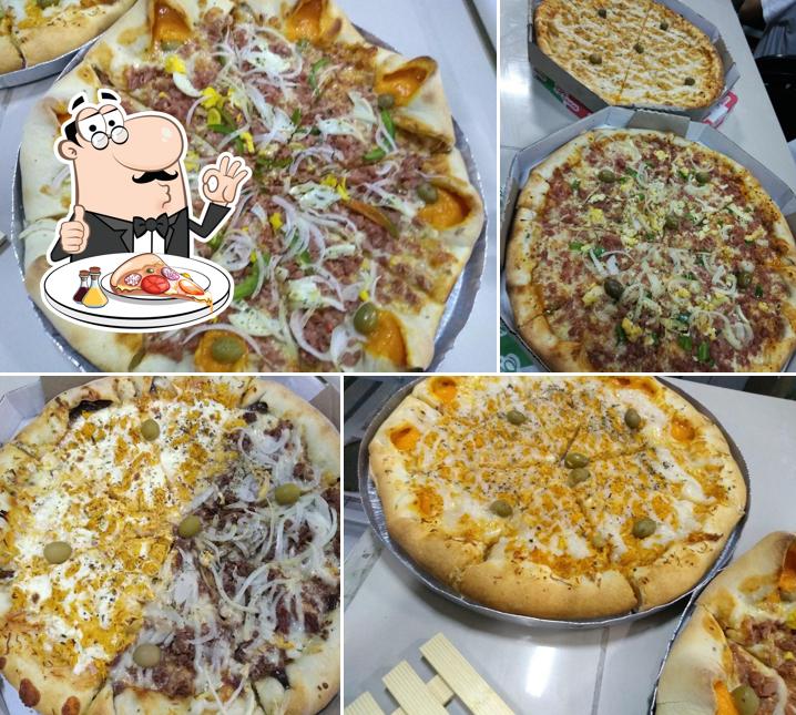 Experimente pizza no Casa Das Massas Pizzaria