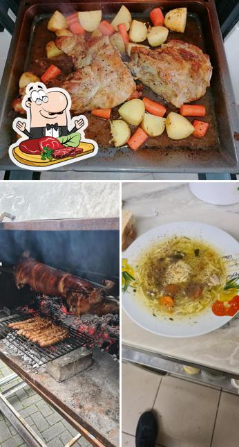 Prenez des plats à base de viande à El Greco Hilden