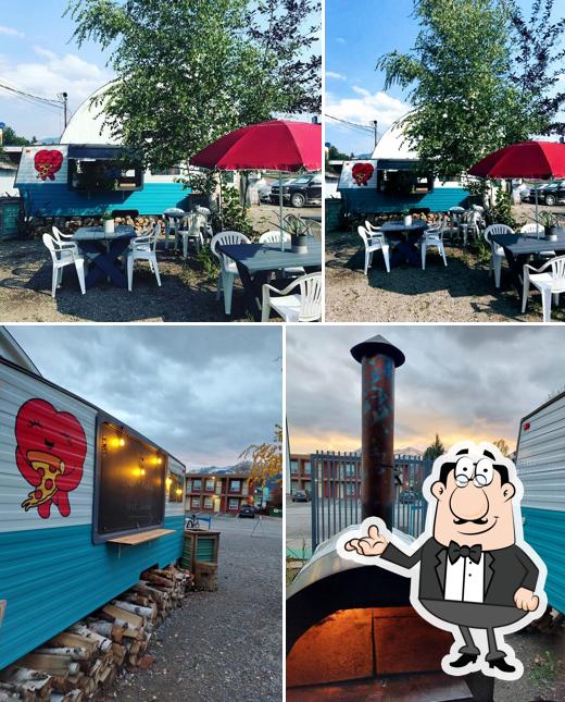L'intérieur de Graffito Pizza