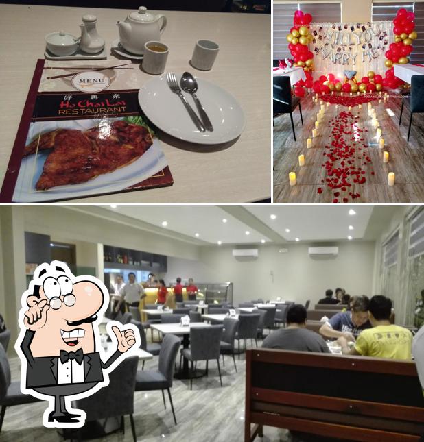 The interior of Ho Chai Lai Restaurant - Anabu 1 Branch