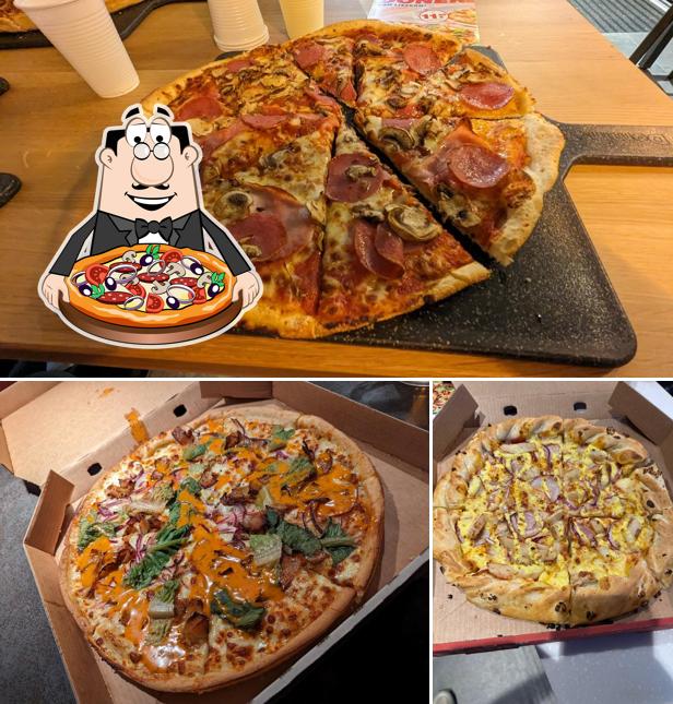 A Domino's Pizza Aschaffenburg Nord, vous pouvez déguster des pizzas