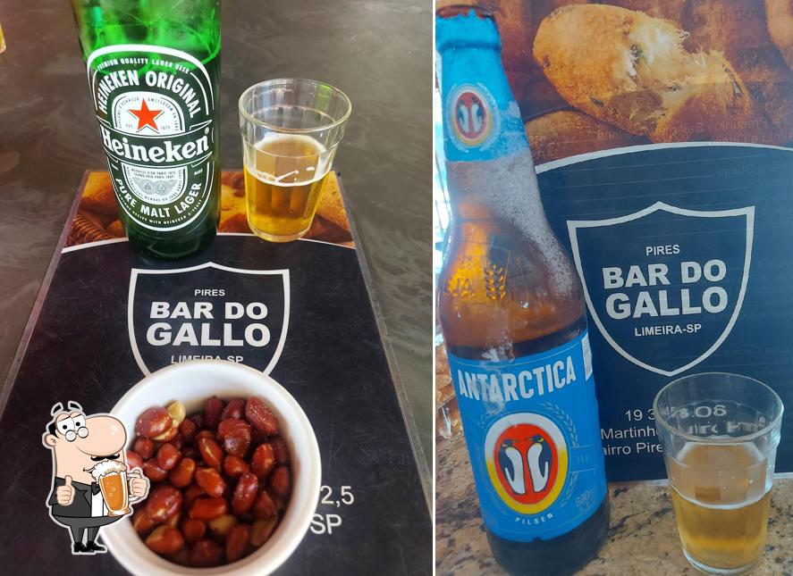 Você pode tomar um copo de cerveja leve ou escura