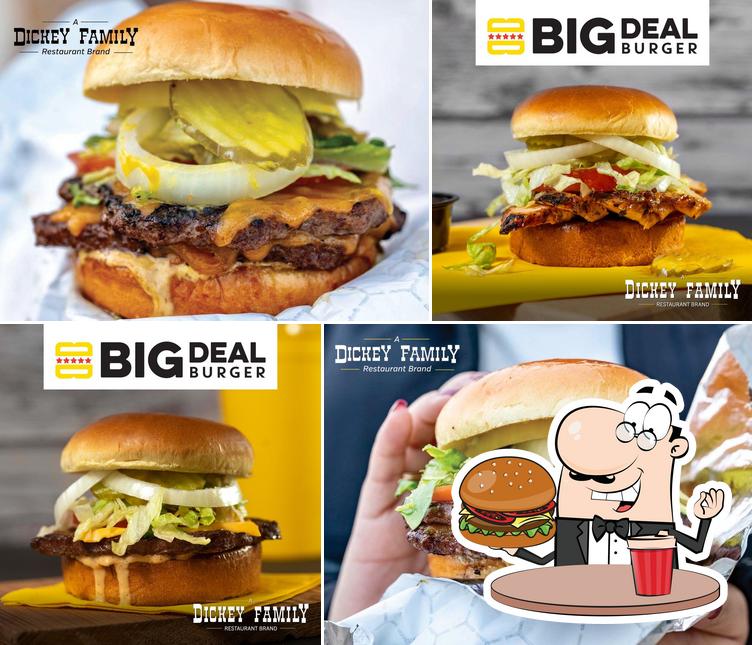 Big Deal Burger in Corsicana Restaurant menu and reviews