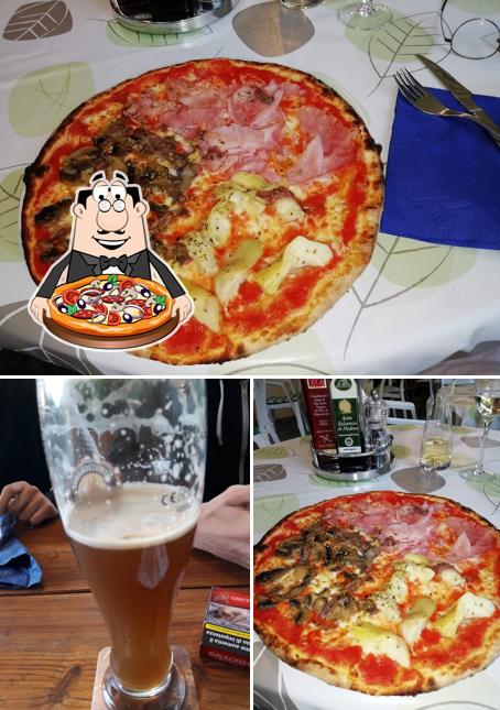 Scegli una pizza a Gaststube Prax Pizzeria