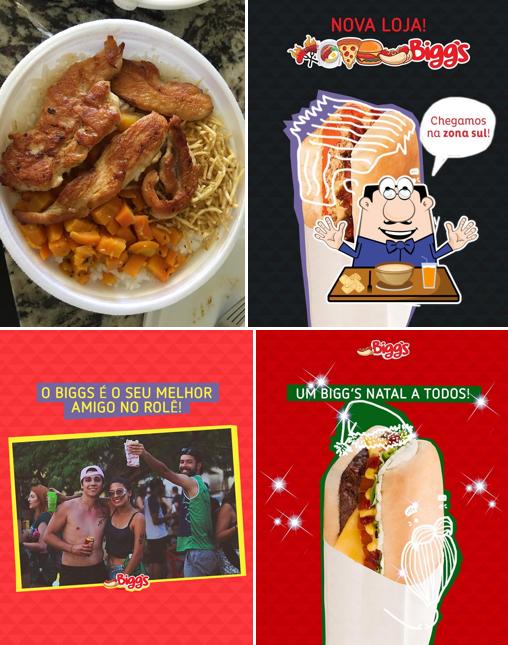 Comida em Biggs Lanches e Refeições - Av. Maringá - Aterro Igapó