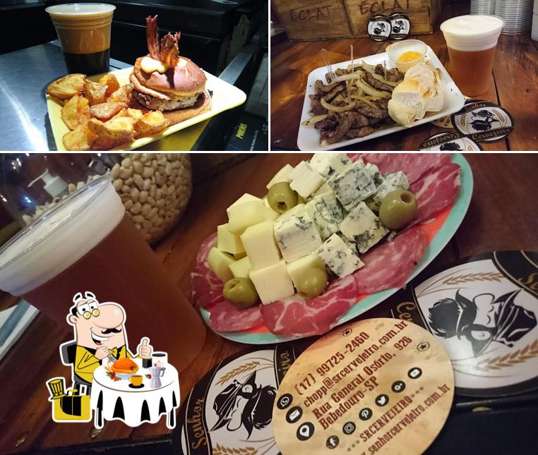Comida em Senhor Cervejeiro
