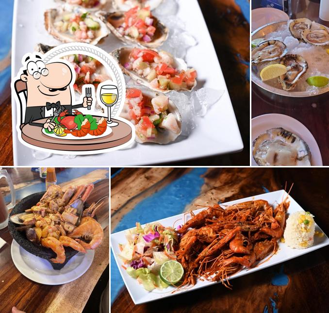 Get seafood at El Ancla Mariscos