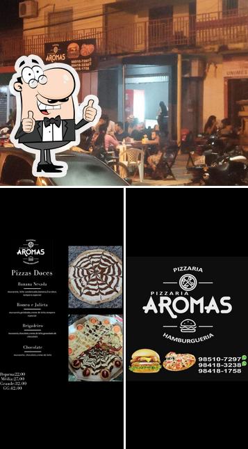 PIZZARIA E HAMBÚRGUERIA AROMAS