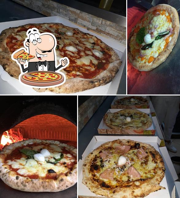 Prenez des pizzas à Pizzeria I Due Matti