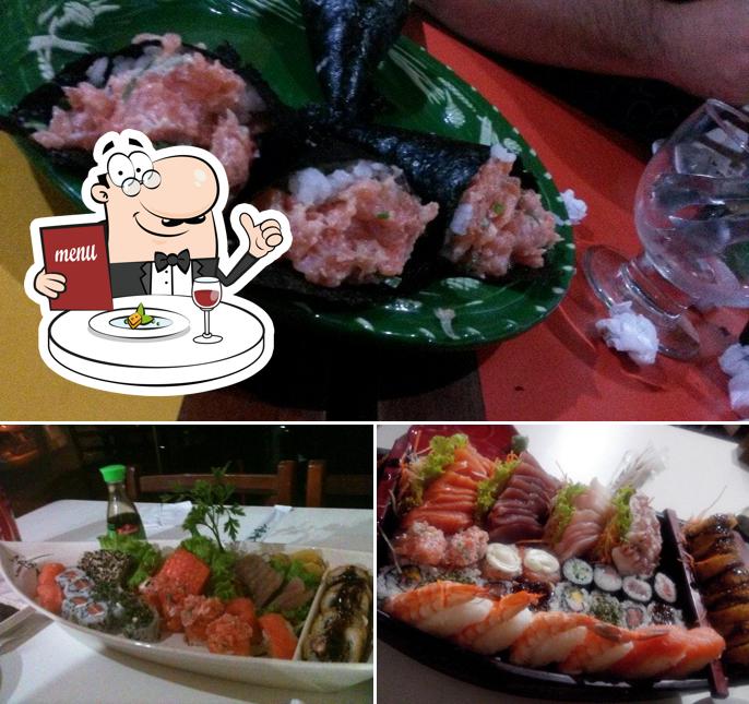 Comida em Sushi Park