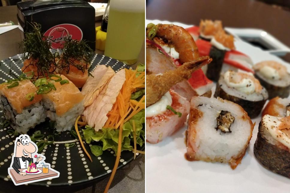 Sushimy serve uma escolha de sobremesas