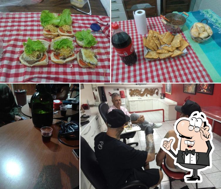 O interior do Trilegal Lanches