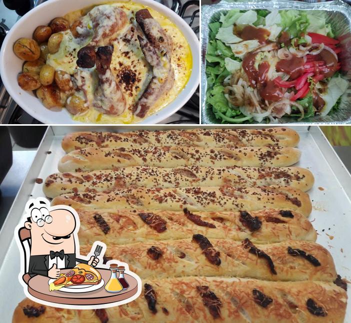 Escolha pizza no Empório Thomazeli