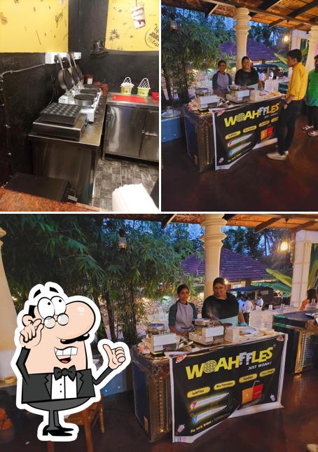 The interior of Waffle N More