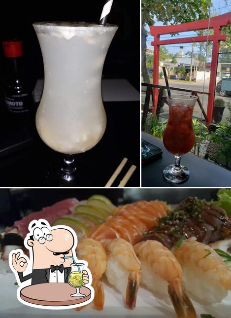 O Restaurante Bei Shu Sushi Lounge se destaca pelo bebida e comida