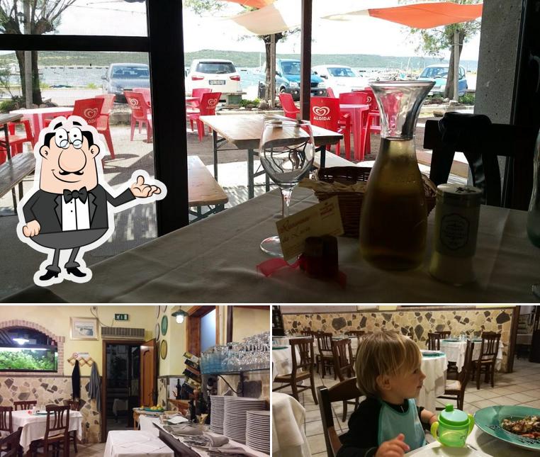 Gli interni di Ristorante da Lucio Specialità di mare