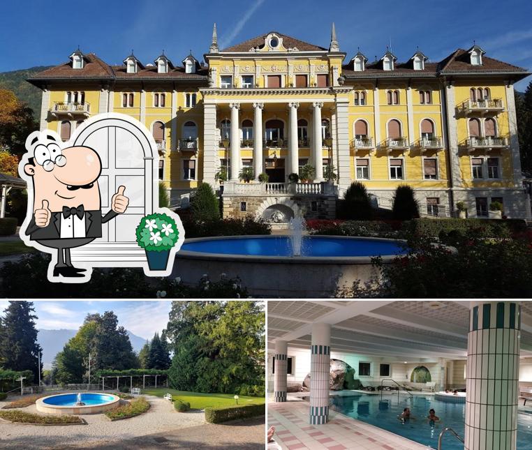 L'extérieur de Grand Hotel Imperial Levico Terme