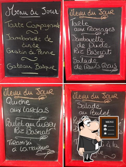 Le menu du tableau présente les options disponibles)