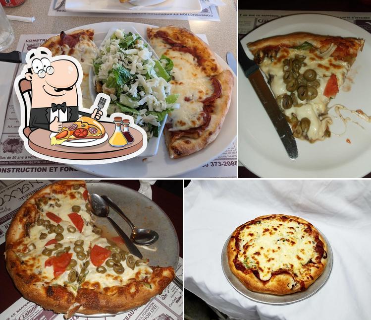 Choisissez différents genres de pizzas